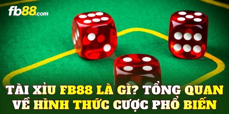 Tài xỉu FB88 là gì? Tổng quan về hình thức cược phổ biến