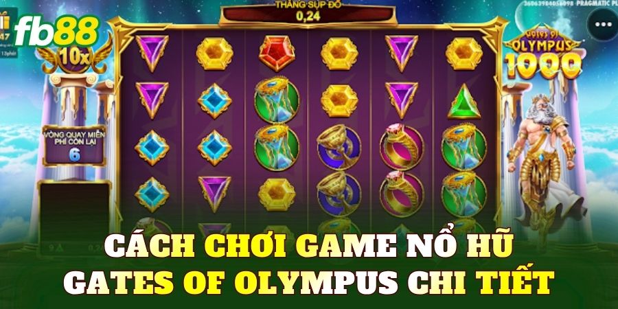 Cách chơi game nổ hũ Gates of Olympus chi tiết