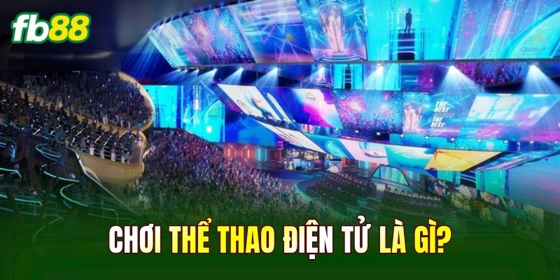 Chơi thể thao điện tử là gì?